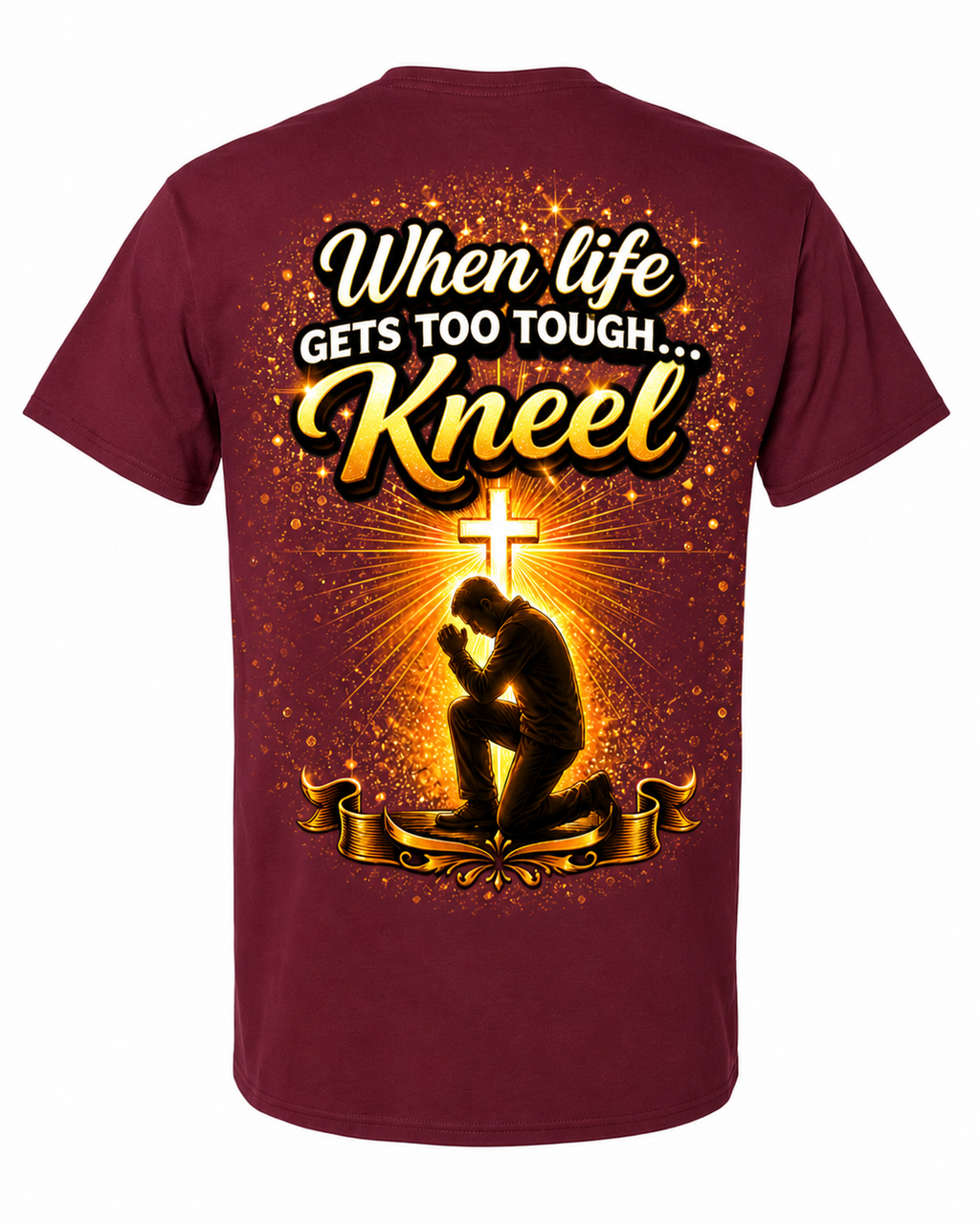 Life too tough..kneel
