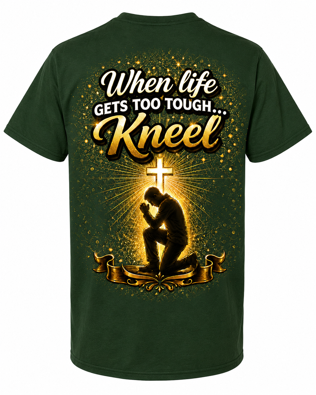 Life too tough..kneel