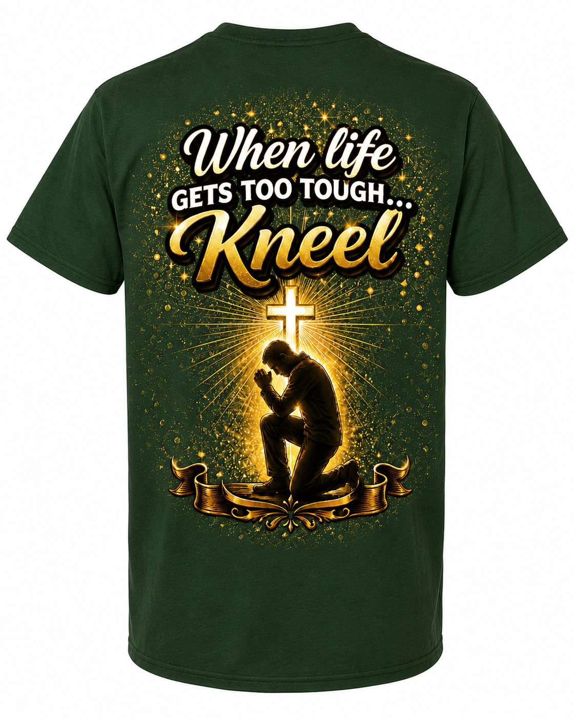 Life too tough..kneel
