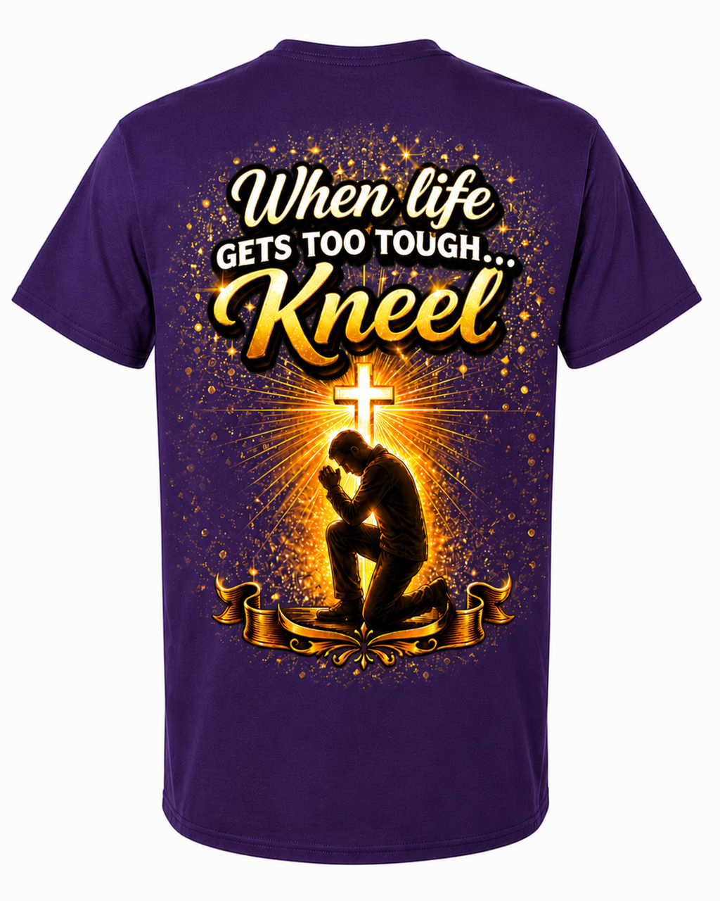 Life too tough..kneel