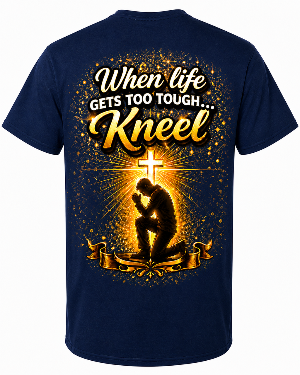 Life too tough..kneel