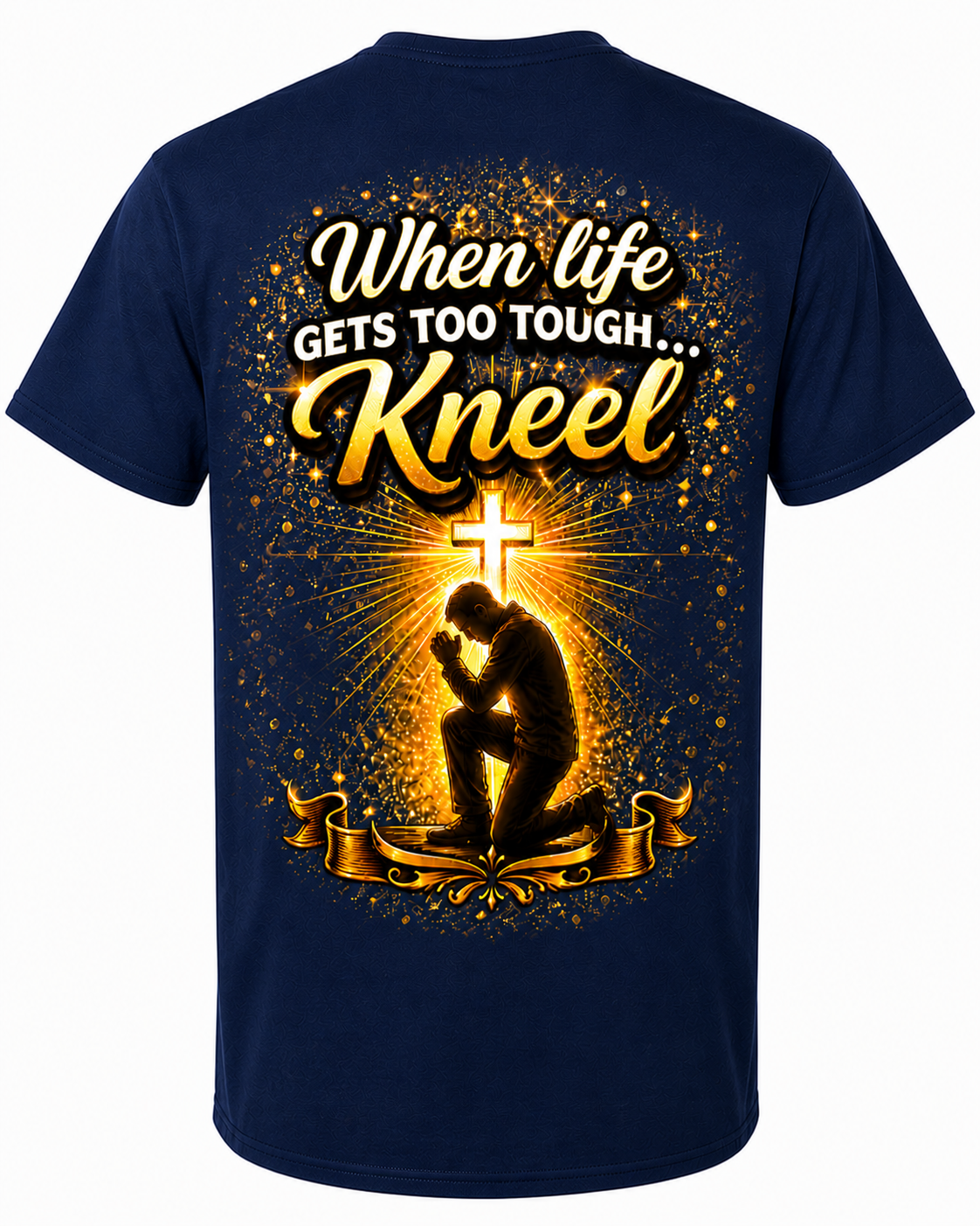 Life too tough..kneel