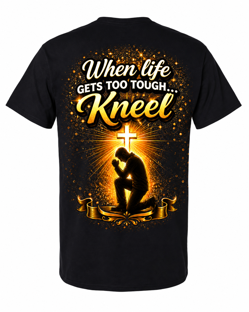 Life too tough..kneel